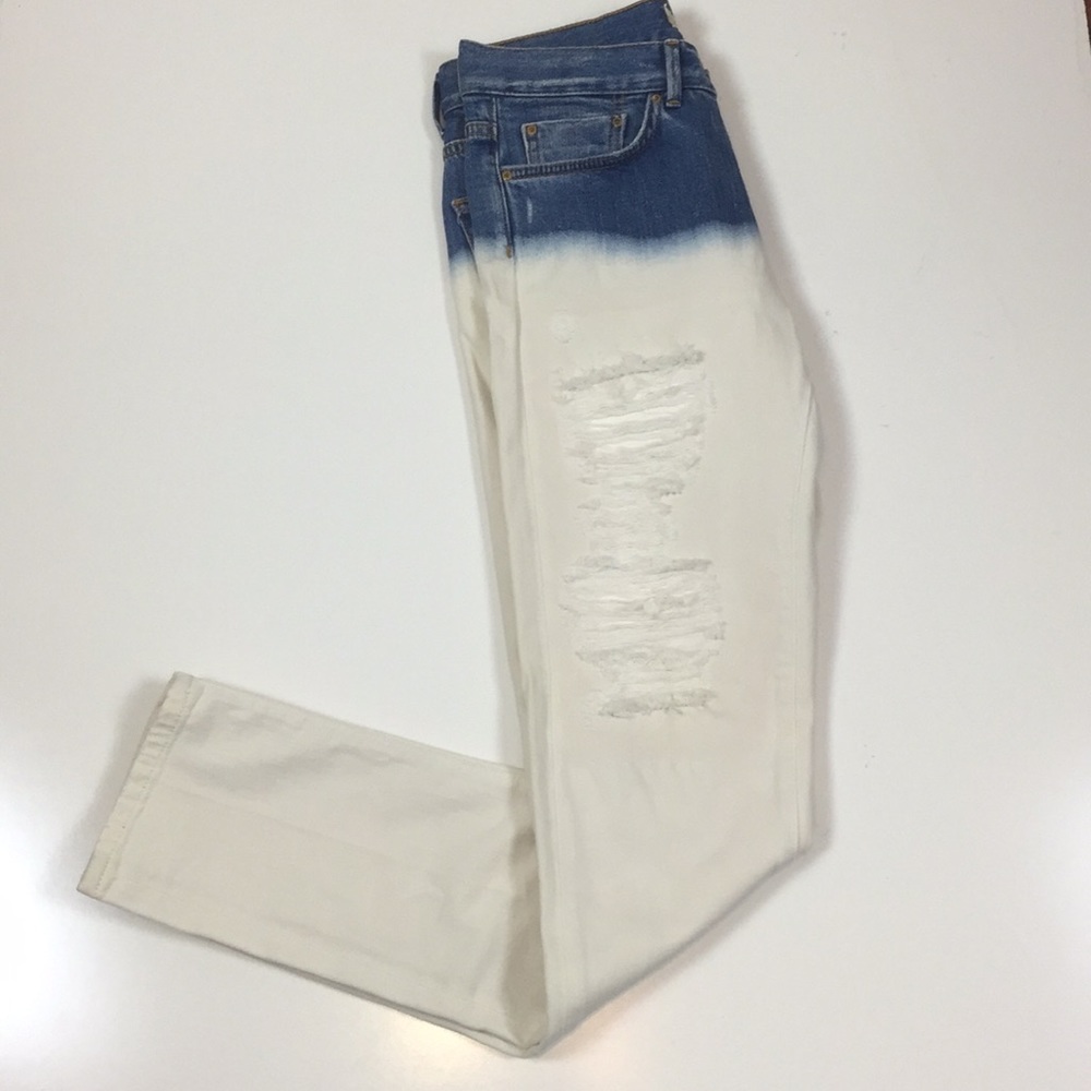 ZARA LEARA WOMAN 31” Inseam HOMBRE STRAIGHT LEG